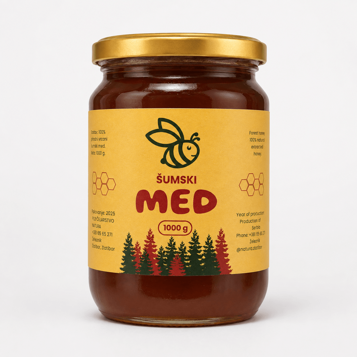 Tegla šumskog meda